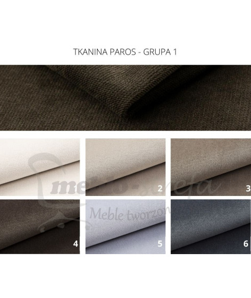 KRZESŁO PIKOWANE GLAMOUR TULUZA PODSTAWA PODKOWA ZŁOTA (WYBIERZ TKANINĘ)