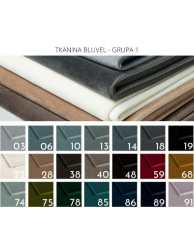 KRZESŁO FOTELOWE GLAMOUR MONALIZA PODSTAWA PODKOWA ZŁOTA (WYBIERZ TKANINĘ)