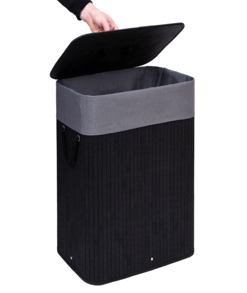 KOSZ BAMBUSOWY NA PRANE 80 L (WYBIERZ KOLOR)