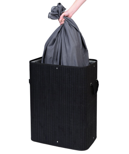 KOSZ BAMBUSOWY NA PRANE 80 L (WYBIERZ KOLOR)