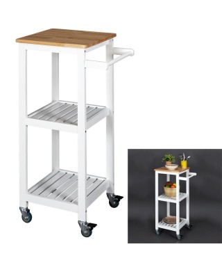 REGAŁ/ SZAFKA/ WÓZEK KÓŁKACH BISH (WYBIERZ KOLOR) 2