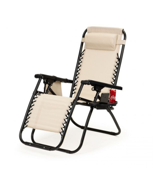 LEŻAK OGRODOWY ZERO GRAVITY ROZKŁADANY GH  (WYBIERZ KOLOR)