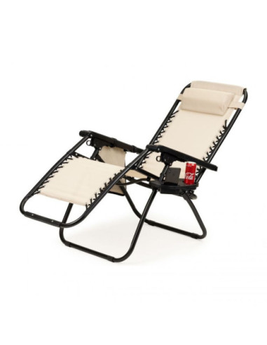 LEŻAK OGRODOWY ZERO GRAVITY ROZKŁADANY GH  (WYBIERZ KOLOR)
