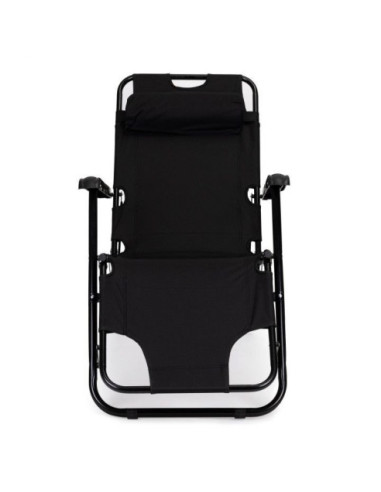 LEŻAK FOTEL OGRODOWY Z PODŁOKIETNIKAMI ROZKŁADANY (WYBIERZ KOLOR)