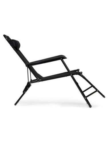 LEŻAK FOTEL OGRODOWY Z PODŁOKIETNIKAMI ROZKŁADANY (WYBIERZ KOLOR)