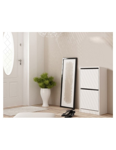 SZAFKA NA BUTY BETSI (BIAŁY, SONOMA, WENGE)