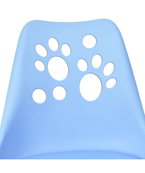 FOTEL OBROTOWY DLA DZIECI MŁODZIEŻOWY N-03 PSIE ŁAPKI (WYBIERZ KOLOR)