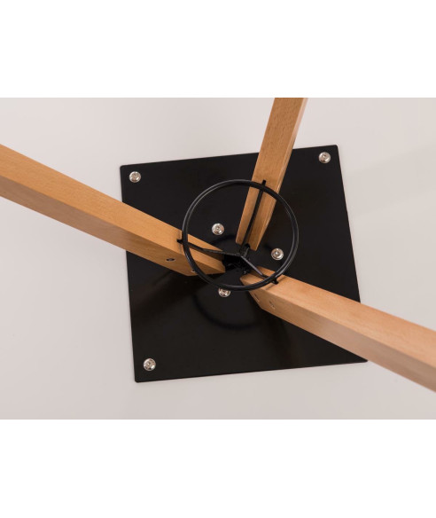 STÓŁ OKRĄGŁY BIAŁY ROCKET  (FI 90 CM)