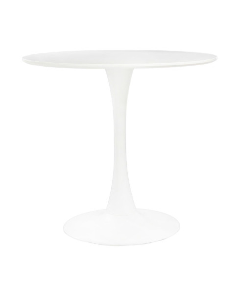 STÓŁ OKRĄGŁY SIMPLET SKINNY BIAŁY FI 80