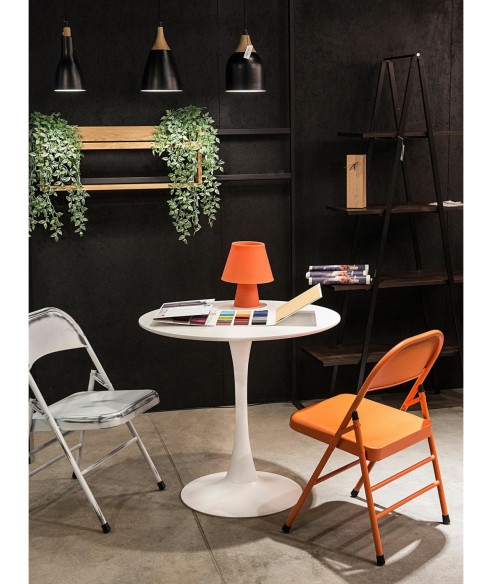 STÓŁ OKRĄGŁY SIMPLET SKINNY BIAŁY FI 80