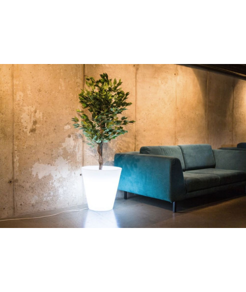 DONICA INDOOR / OUTDOOR OVO Z OŚWIETLENIEM BIEL