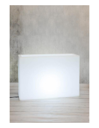 DONICA INDOOR / OUTDOOR LONGERIO Z OŚWIETLENIEM BIEL