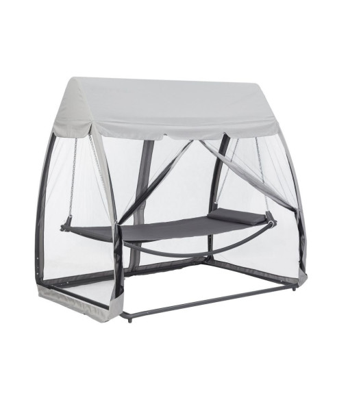 HAMAK OGRODOWY WOLNOSTOJĄCY Z MOSKITIERĄ HAMMOCK