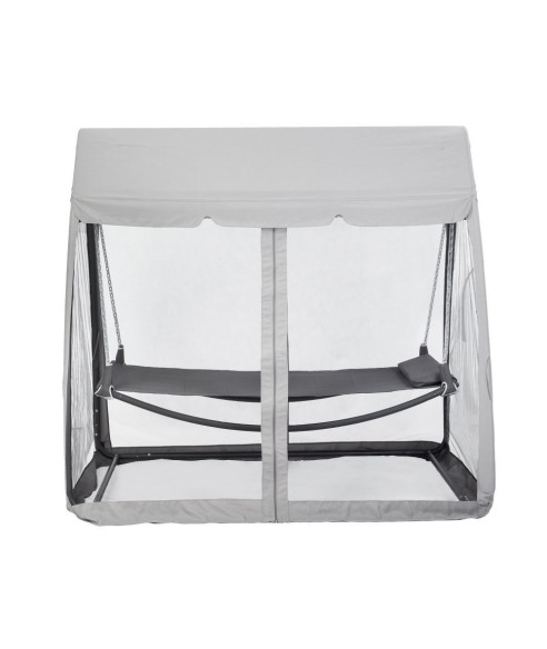 HAMAK OGRODOWY WOLNOSTOJĄCY Z MOSKITIERĄ HAMMOCK