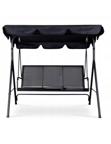 OGRODOWA HUŚTAWKA WOLNOSTOJĄCA SWING CZARNA