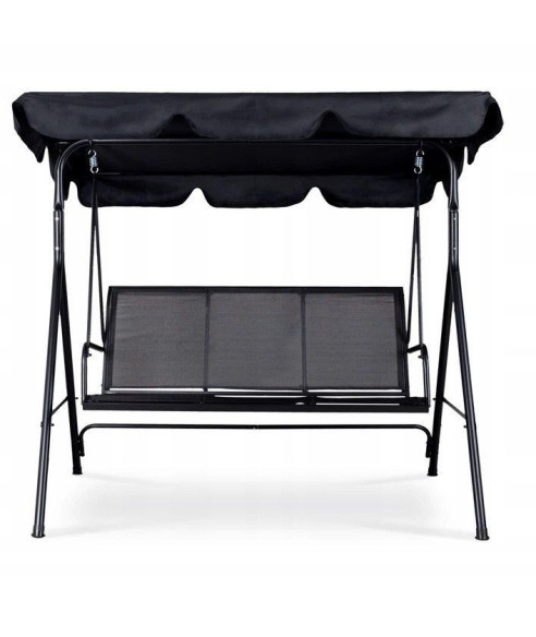 OGRODOWA HUŚTAWKA WOLNOSTOJĄCA SWING CZARNA