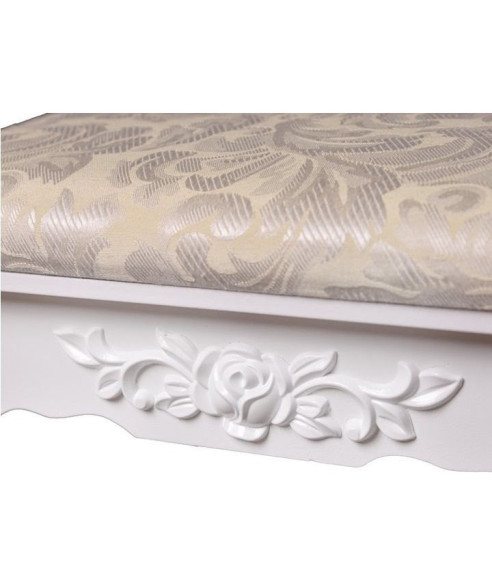 TOALETKA KOSMETYCZNA KONSOLA LUDWIKA BIAŁA GH