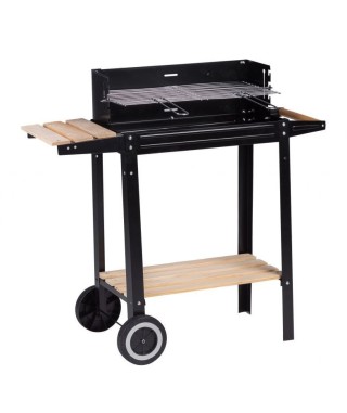 GRILL OGRODOWY Z KÓŁKAMI I REGULACJĄ G5