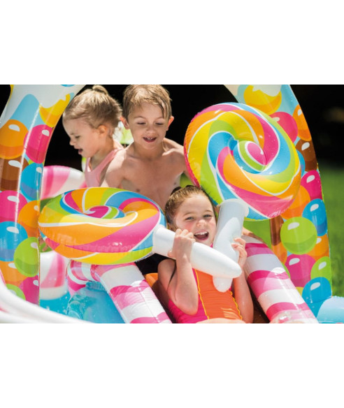 DMUCHANY WODNY PLAC ZABAW DLA DZIECI CANDY