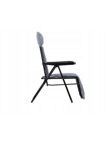 LEŻAK OGRODOWY GREY ROZKŁADANY