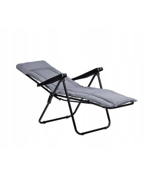 LEŻAK OGRODOWY GREY ROZKŁADANY