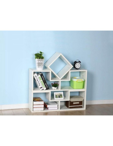 REGAŁ OTWARTY MODUŁOWY BIAŁY BIL