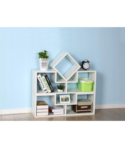 REGAŁ OTWARTY MODUŁOWY BIAŁY BIL