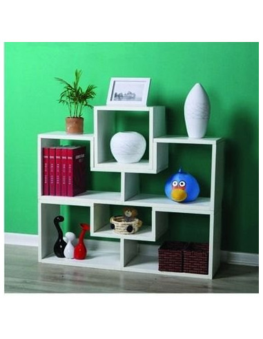 REGAŁ OTWARTY MODUŁOWY BIAŁY BIL