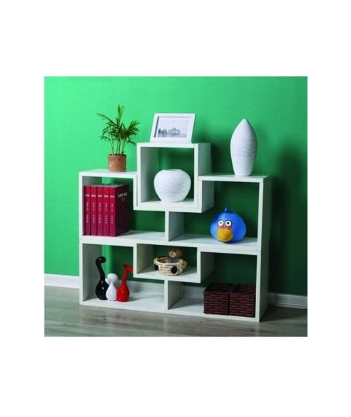 REGAŁ OTWARTY MODUŁOWY BIAŁY BIL