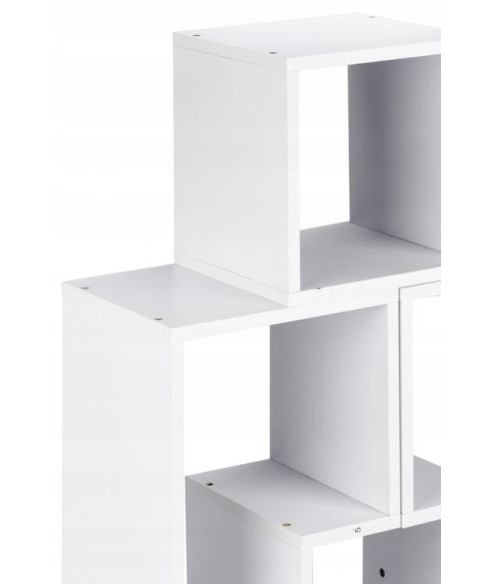 REGAŁ OTWARTY MODUŁOWY BIAŁY BIL