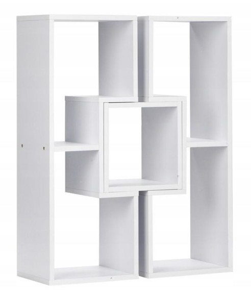 REGAŁ OTWARTY MODUŁOWY BIAŁY BIL